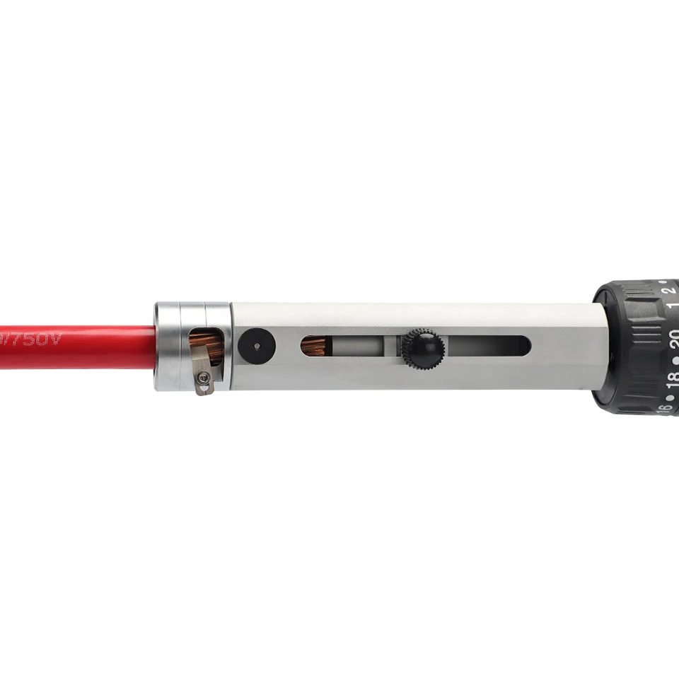 SW-1018 battery powered electric wire stripper wire stripper machine for cable