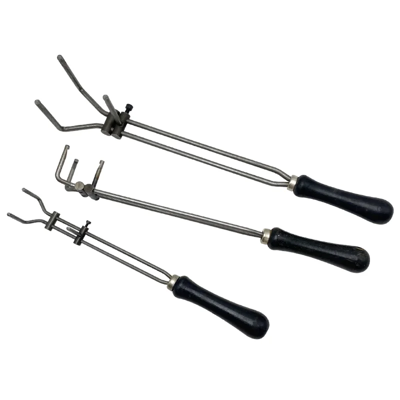 STRONG OSTRICH Quartz Graphite Bowl Clamp Melting Gold and Silver Jewelry Crucible Clamp