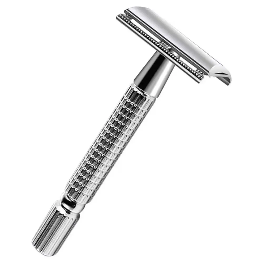 2024  Old Style Razor Rotatable Metal Handle Multi-Functional Knife Environmentally Friendly Blade Shaving Tool Shaving Blades