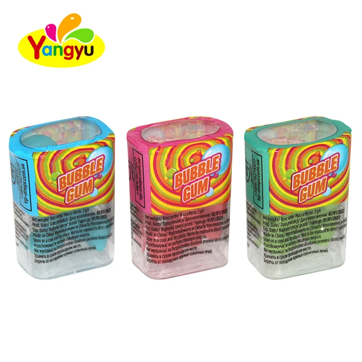 Fruit Flavored Mini Chewing Gum in Jar