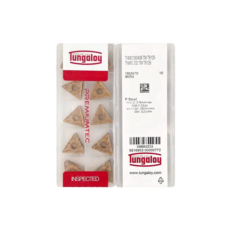 TNMG160408-TM T9125 100% Original TUNGALOY carbide insert with the best quality 10pcs/lot TOP SALE