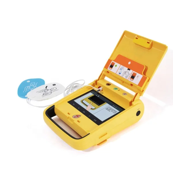 Hot Sales Manufacturer Automatic Defibrillator Portable Defibrillator AED 7000  First-aid Devices  External Defibrillator
