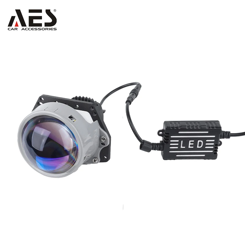 AES Brighter Sun beam pattern  3.0 70W 6000k F1 Biled Projector Lens  for  accesorios para autos 2022