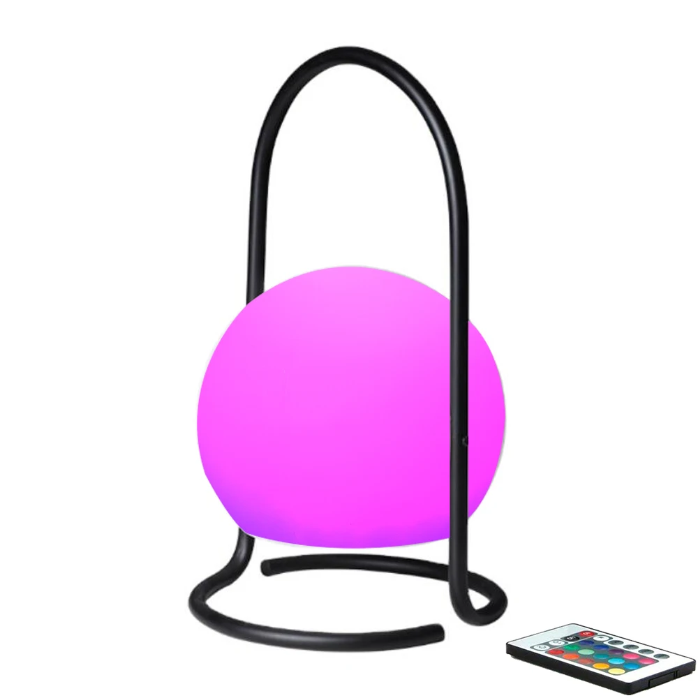  led night table lamp restaurant villa nightclub outdoor decorative modern cordless battery powered