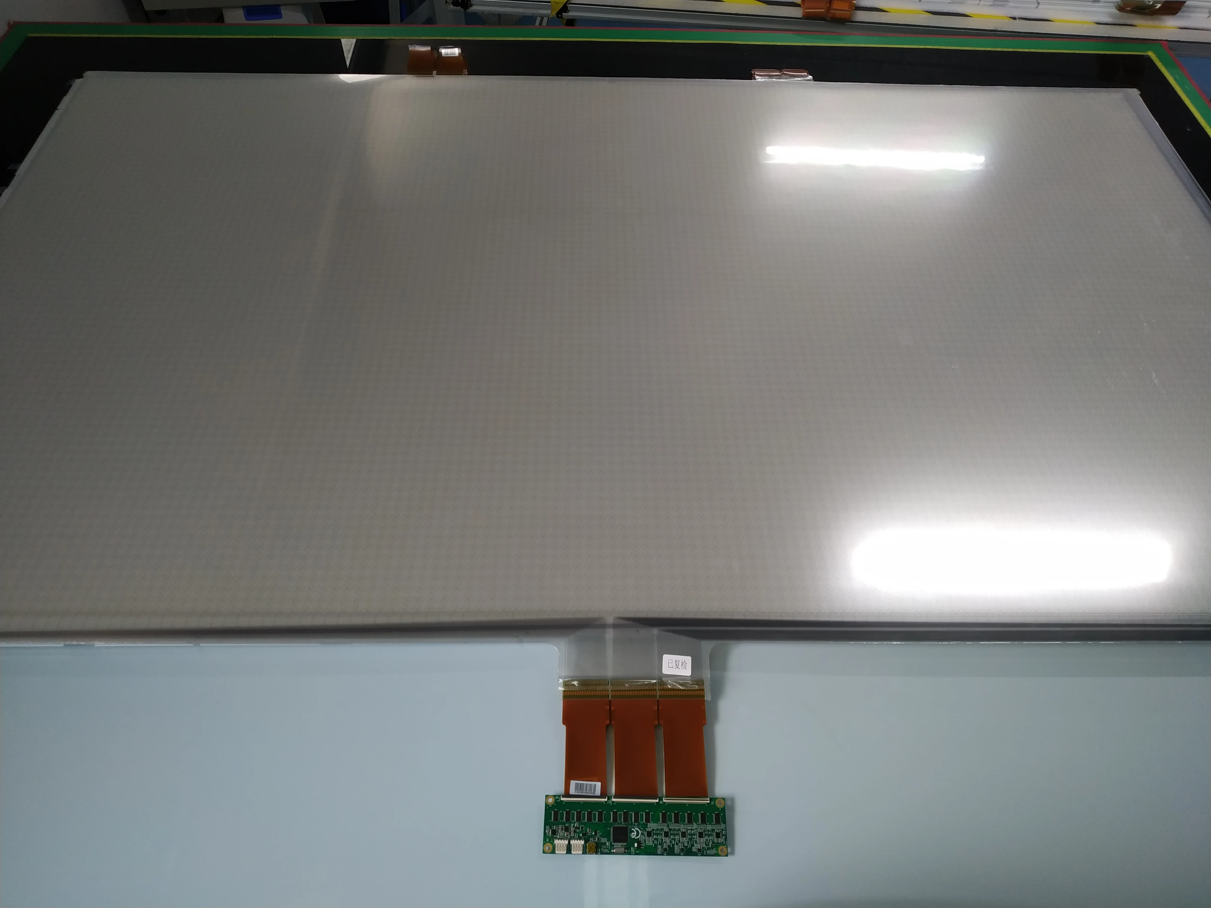 75 inch multi touch monitor poly foil for pcap touch panel