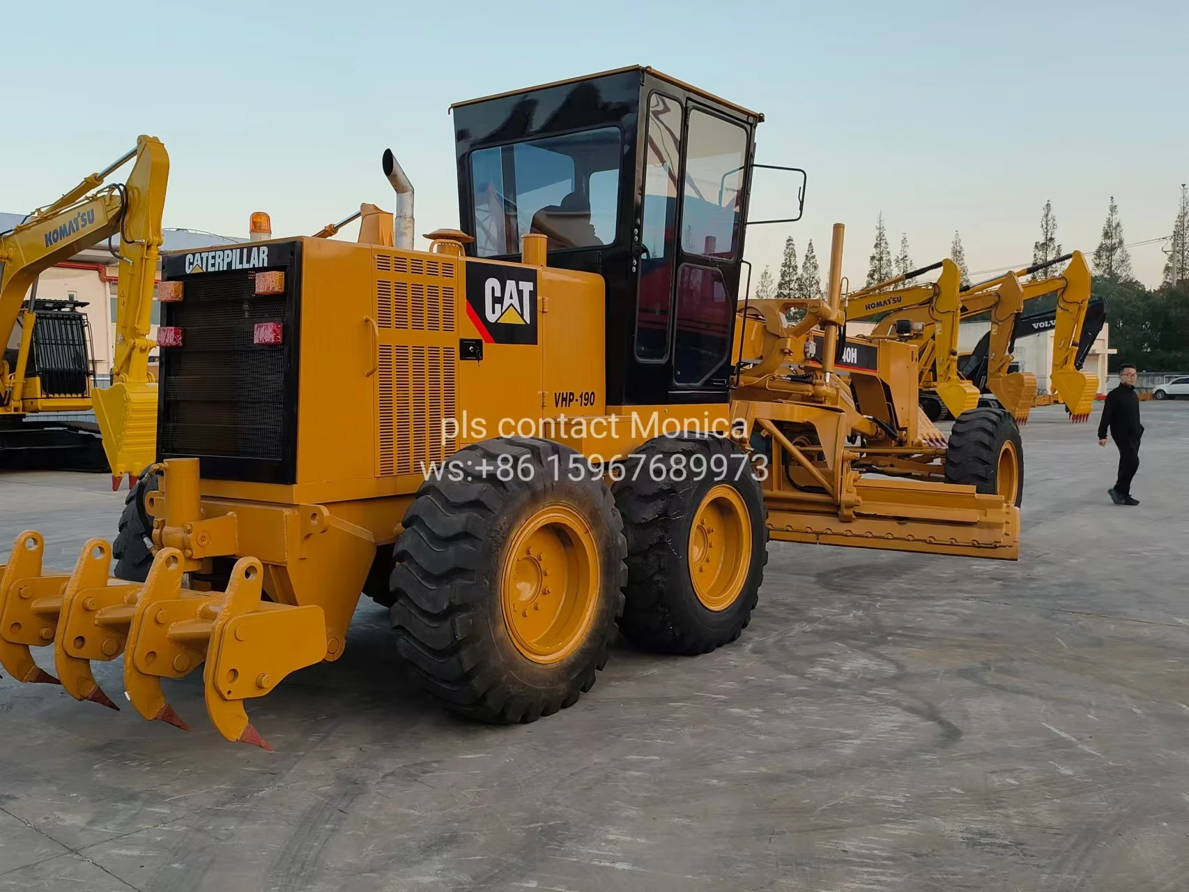 Second Hand Cat 140h 14g 120k 12g 120h Original Caterpillar Machine for Cheap Price Sale in China