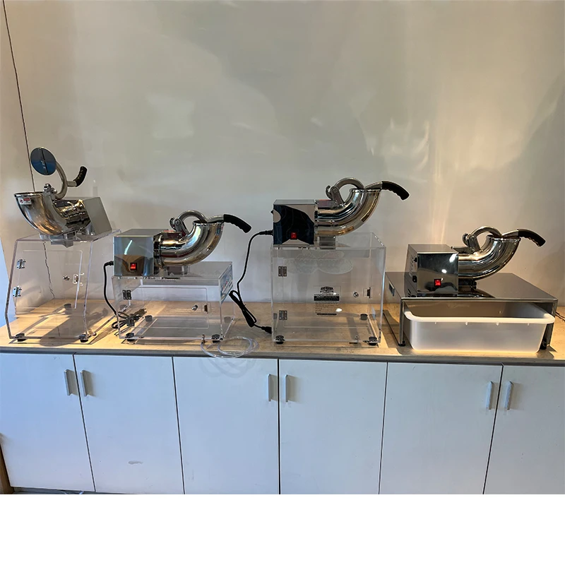 China Top Manufacturer Electric Ice Crusher Snow Cone Machine Commercial Ice Breaker