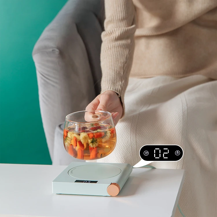 Smart portable coffer warmer auto usb mug heater