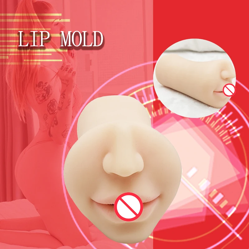 2021 new silicone airplane male mold doll head sex man masturbator soft toy vagina