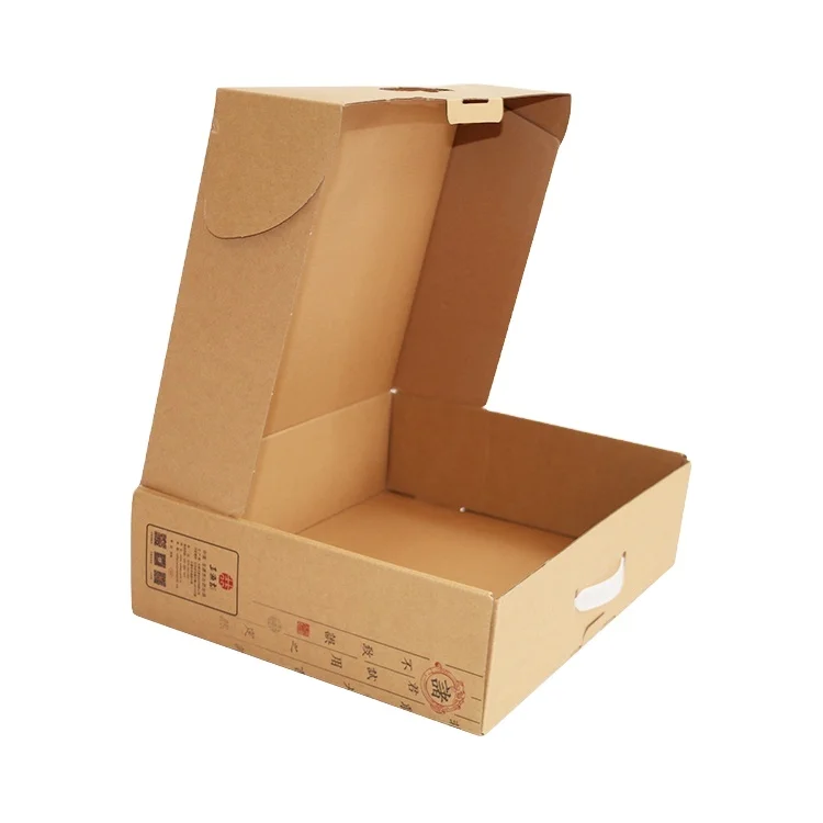 Customized Reusable Recycle Folding Wok Carton Paper Packaging Box With Logo