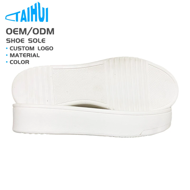 Fashion Comfortable TPR Shoes Sole Anti Slip Sneaker PU sole for woman Sheet Sports Casual outsole Manufacturer