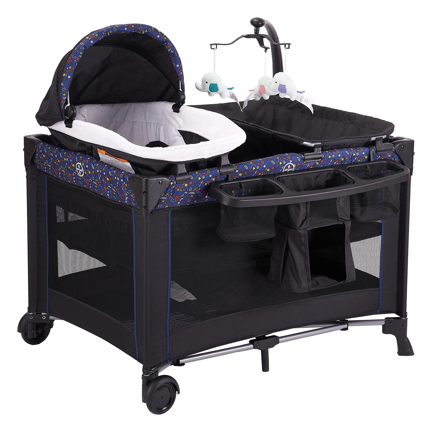 P003B hotsale wholesale foldable baby crib bed kids playpens