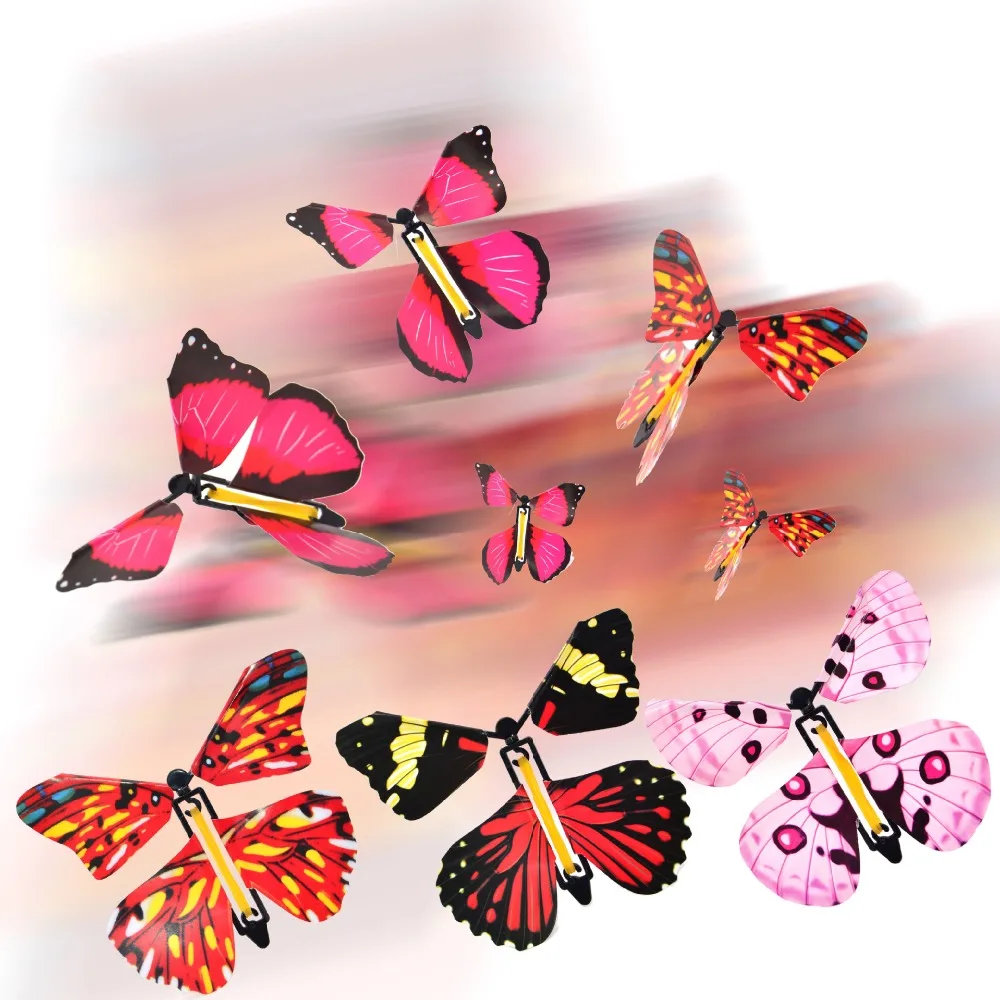 
Custom Mystical Fun Classic Transformation Magic Flying Butterfly Toys 