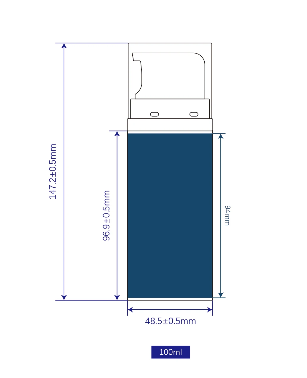Wholesale AS plastic foaming dispenser bottle hand soap cleanser cosmetic packaging airless foam pump bottle