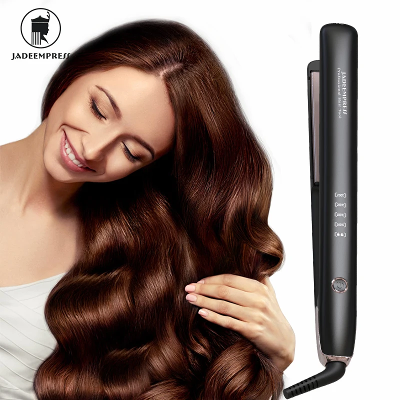 Pencil Flat Iron and MCH Hair Straightener Ceramic Coating Plate Flat Iron,Fast Heating with LED Display