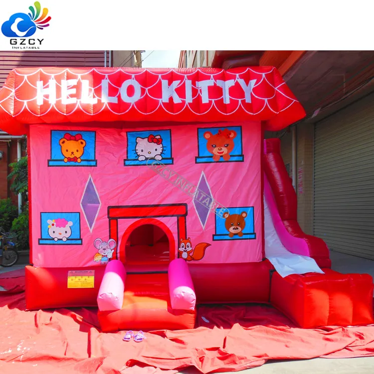 Hellokitty надувной прыгающий замок надувной прыгающий дом GZCY надувной корабль Экспресс/воздух/море индивидуальный новый 100% CN;GUA