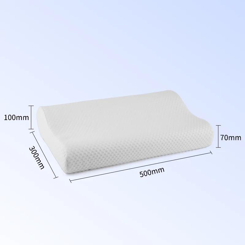 HNOS Customization China B Shaped Functional Cervical Orthopedic Neck Side Sleeping Pillow Memory Foam for Bed