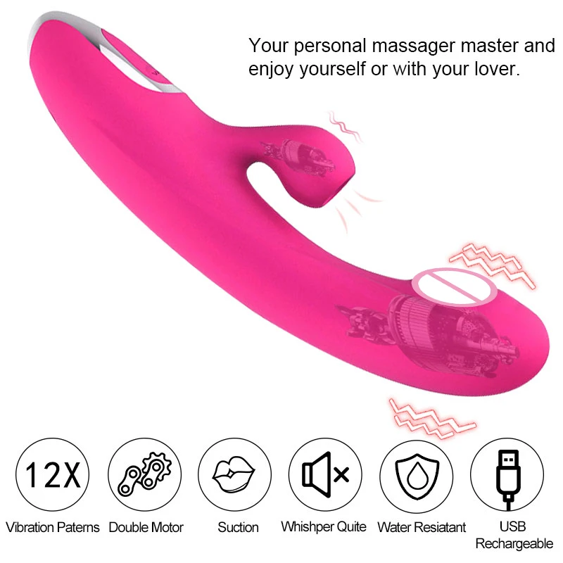 
Dildo Vibrator Wand Toy Sex Waterproof Suction Women Female Vagina Massager Machine Vibrators Girls For men 