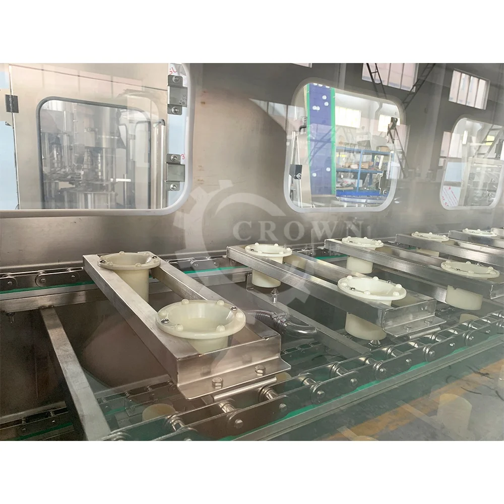 Automatic 19Litre 20Liter 20L Bucket Bottled production Line  Pail Drum Jar 5 Gallon Water Filling Machine