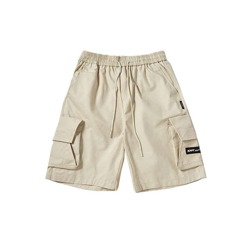 summer  New Mens Shorts Long Drawstring Fashion Sports Streetwear Shorts