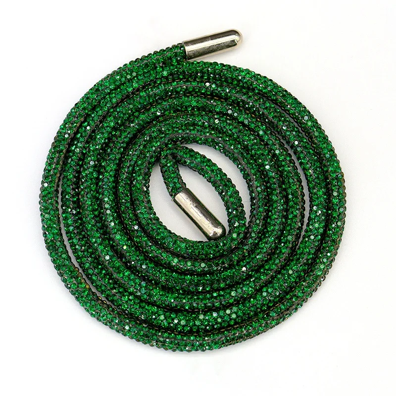 Yantuo Crystal 120/6 mm crystal rhinestone shoe laces rope trim chain garment accessory bling rhinestones for shoe laces