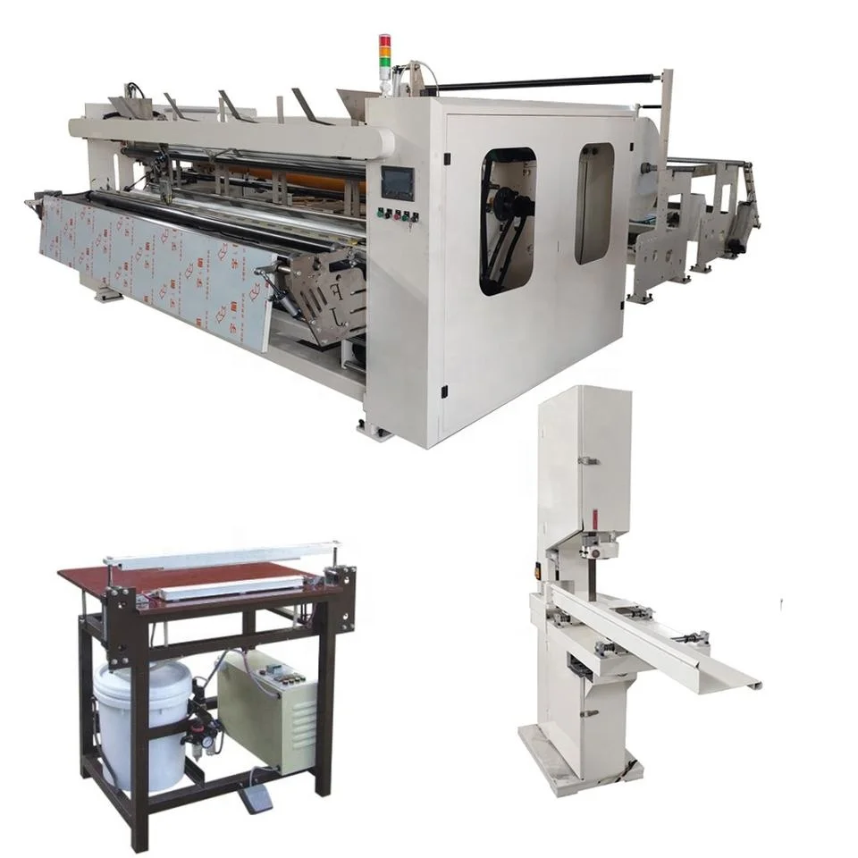 Manual Small Toilet Roll Paper Production Line