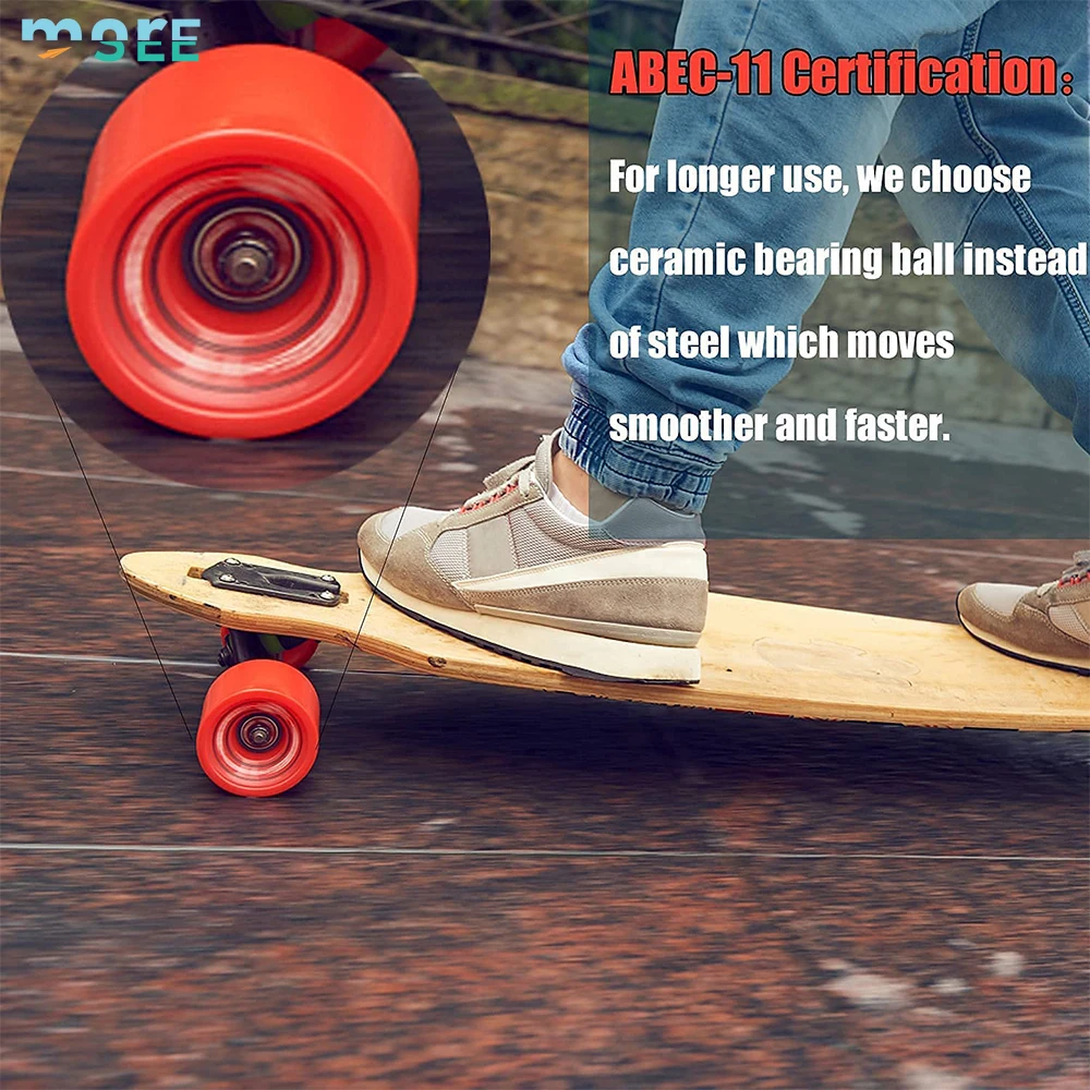 SeeMore Selection High Speed Double Shielded 608 RS ABEC-11 Trucks Scooters Wheel Skateboard Bearings