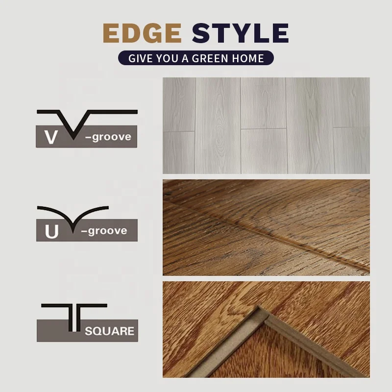 810*150 white washed scratches camphor wood laminate flooring