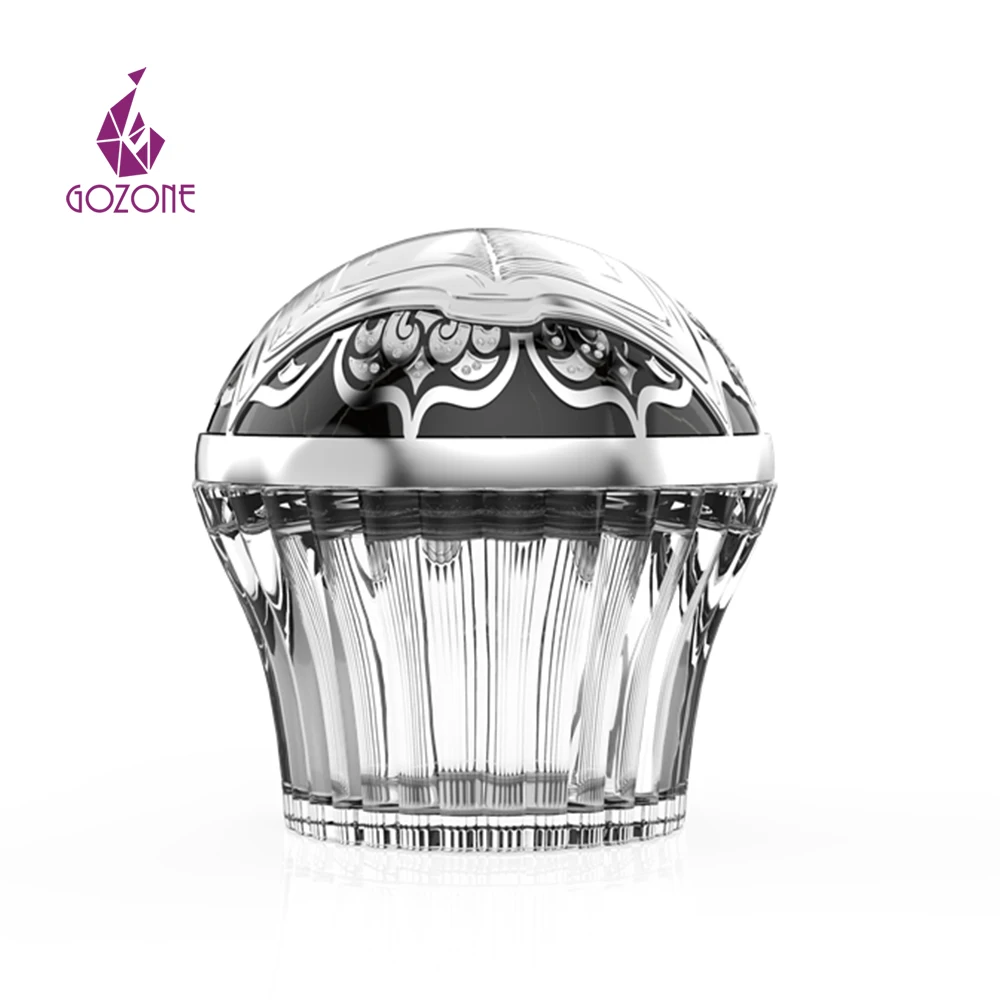 High quality wide mouth glass jar cosmetic for saffron