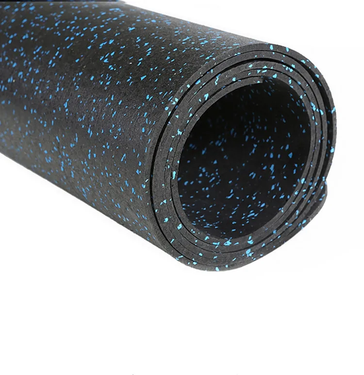 Высококачественный коммерческий коврик для фитнеса и спортзала, напольный звукоизоляционный настил для тренажерного зала