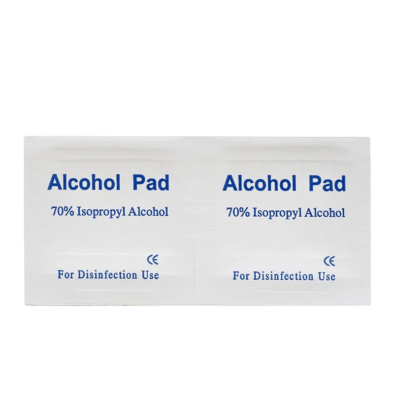 70% Isopropyl Non-woven  Wholesale Disposable Alcohol Prep Pad good price