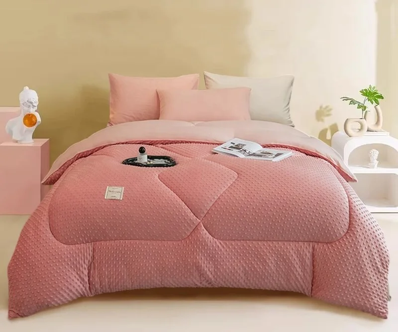 Non-Toxic Material Home Hotel Quilt Soft and Fluffy With Skin-Friendly Microfiber Cotton Polyester Filling for Sensory Needs