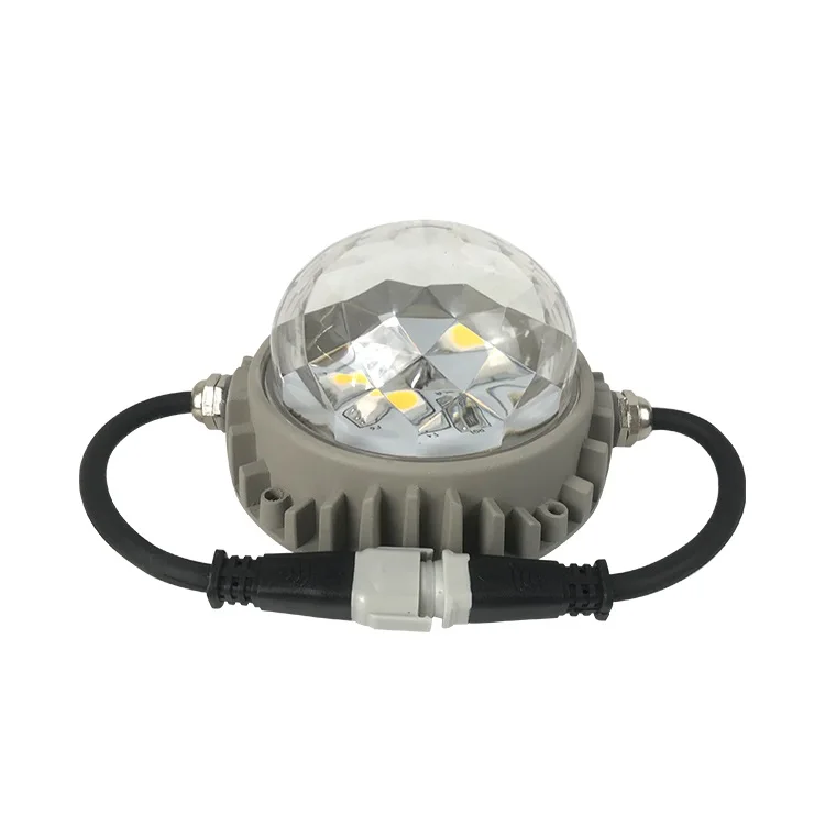 Новый продукт автопрограмма турбо RGB DMX управление 24 В переменного тока 3 Вт 5 светодиодное развлекательное пиксельное освещение