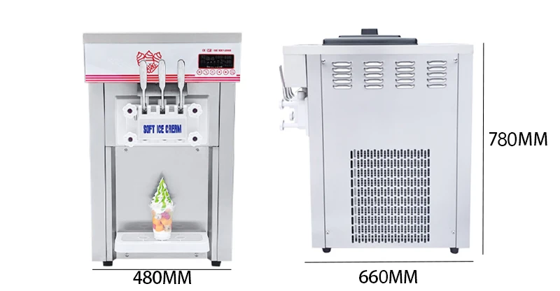Pro Taylor Competitive Price Efficient Frozen Yogurt Using Soft Ice Cream Machine