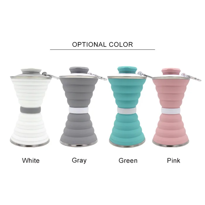 17.5 oz Promotion Private Label Mini Shake Cycling Cute Collapsible Water Bottels