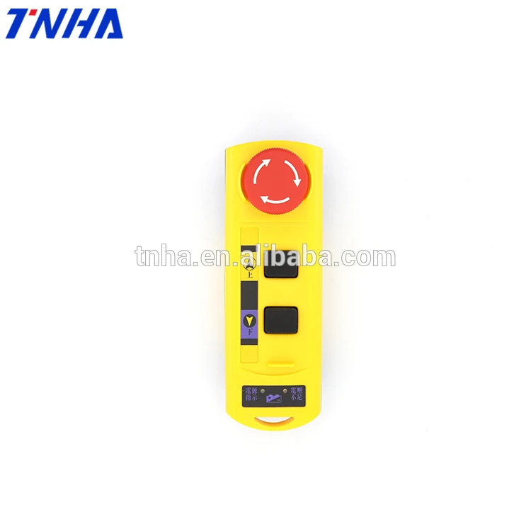 TNHA1-A2S 2 channel electric winch wireless rf controller   24v bridge lifting universal remote control for Hoist Crane