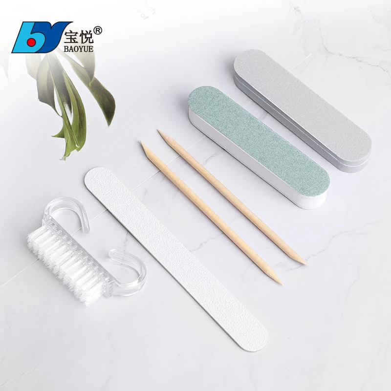 6pcs/Set Disposable Pedicure Kit Disposable Manicure Kit Disposable Mani & Pedicure Set Manicure DIY Tool Kits Nail Tools