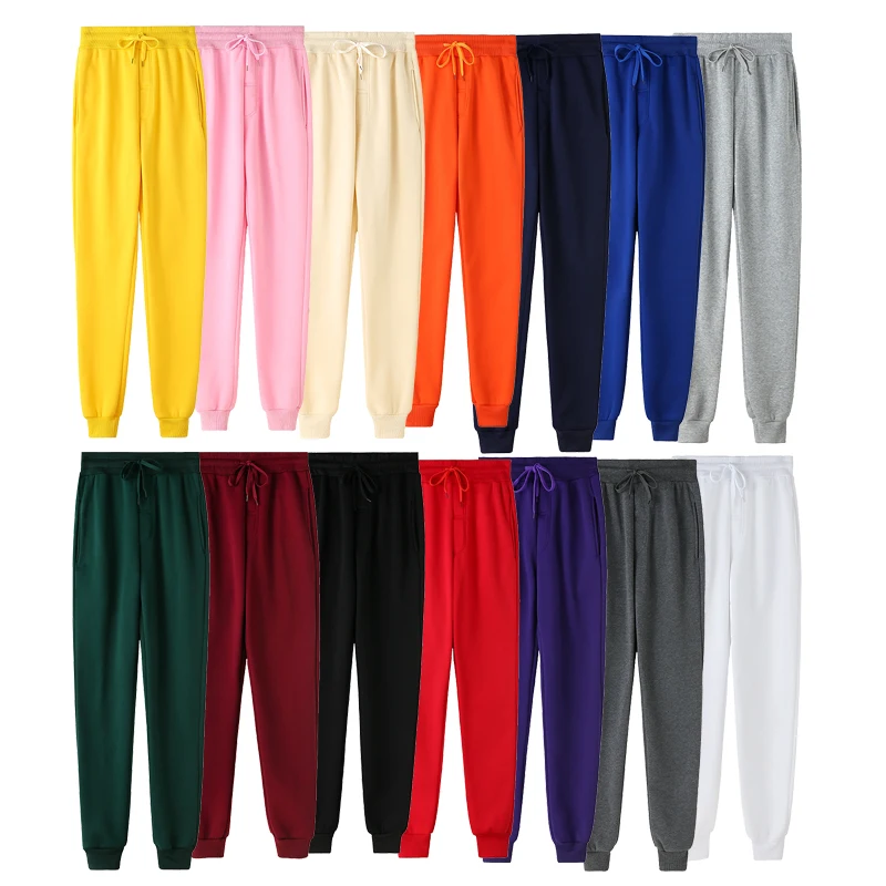 Wholesale 100%Polyester  Men  Sweatpants Custom Jogger Sweat Pants For Men
