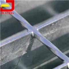 Heavy duty Welded Hot Dip Galvanized Floor Grating Treads Grates for Steps Manufacturer Price Customized size