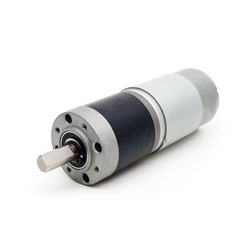 Factory TT 36mm planetary gear 12v 24v brush dc 555 motor 3Nm available with encoder small size permanent magnet motor