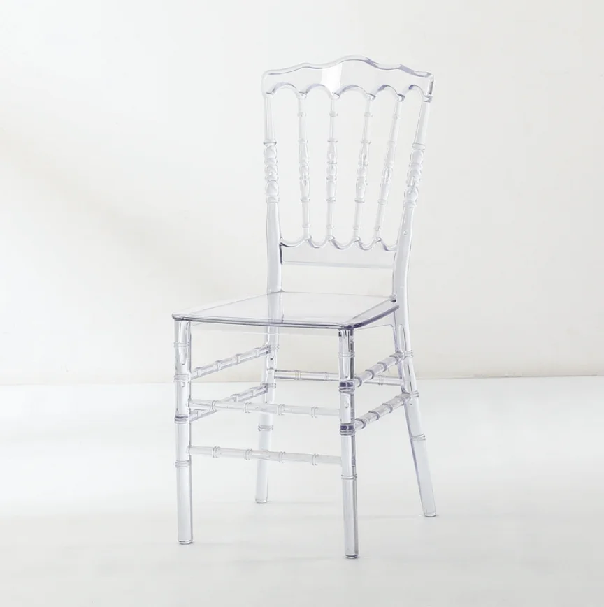 Cheap factory Direct sales modern beautiful hotel wedding banquet with Agri Napoleon chair chiavari chairs