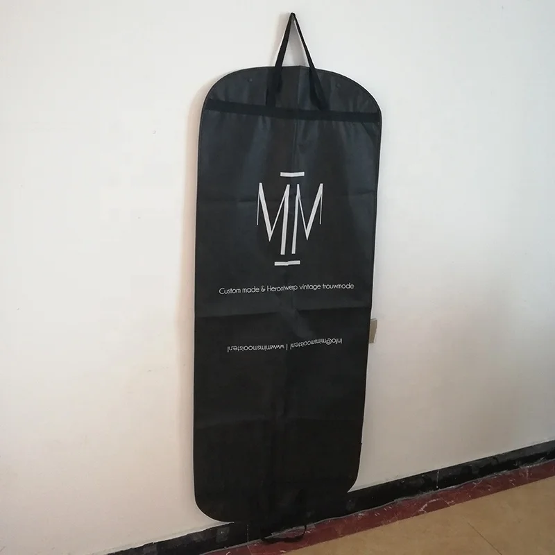 Customised Suit Dress Dust Storage Non Woven Garment Bag