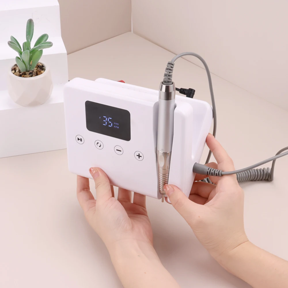 professional marathon nail drill machine 35000rpm nail supplies salon equipment electric sander and vacuum cleaner