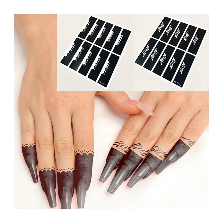 Wholesale Henna Tattoo Finger Stencils Reusable Women and Girls,Indian Arabian Temporary Tattoo Templates Kit for Body Art Paint