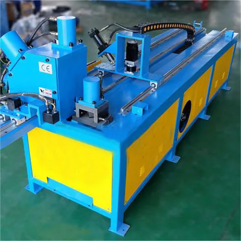 CNC Железный фланец автоматический угловой стальной штамповочный станок производственная линия