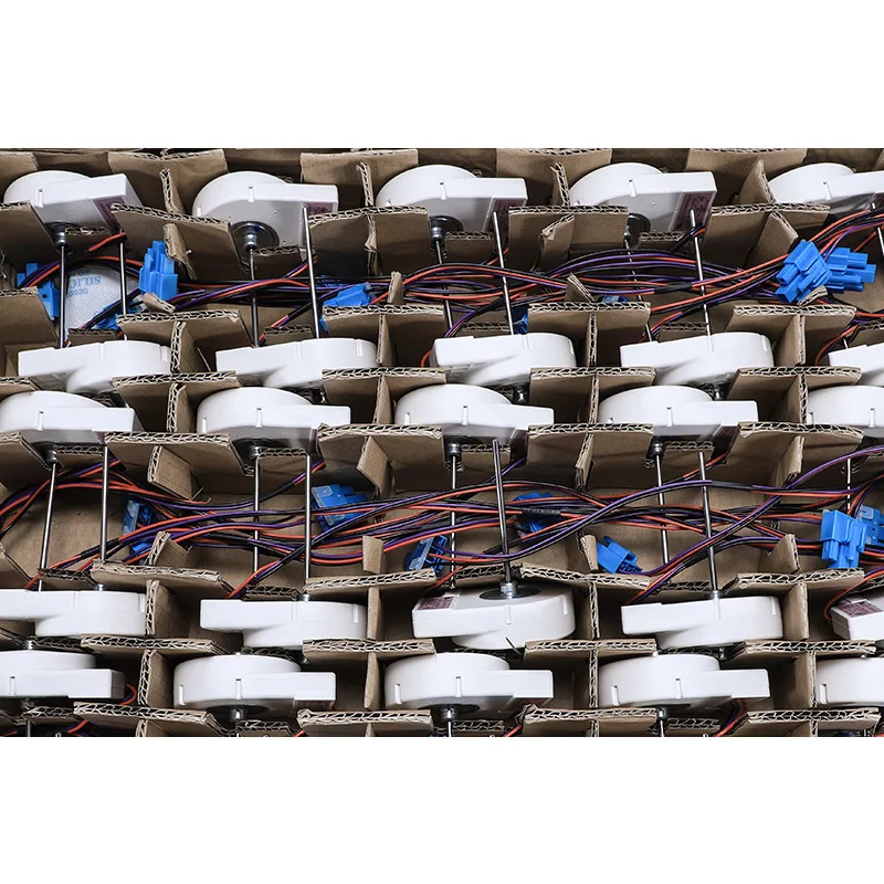 Factory Price Refrigerator Fan Motor High Quality Ec Brushless Dc Freezer External Cooling Ac Single Phase Fan Motor