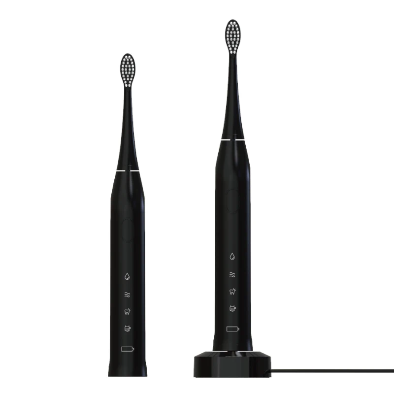 IPX7 Waterproof FoodGrade 4 Cleaning Modes Rechargeable Automatic Adults Sonic Electric Toothbrush For Teeth Whitening