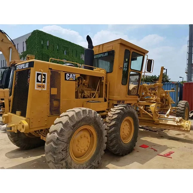 Made in Japan original CAT 140G 140H 140K motor grader in high quality earth-moving machinery