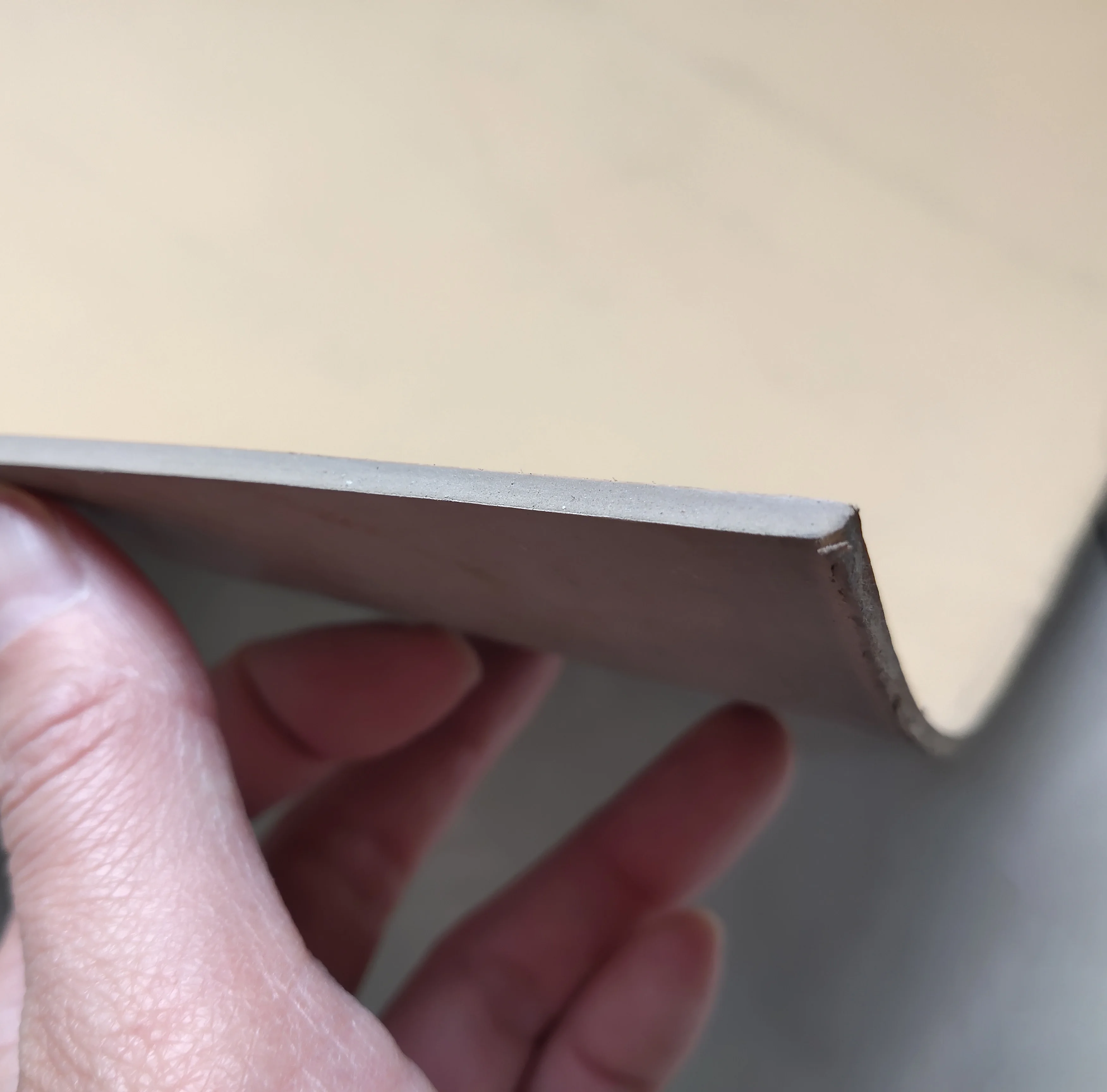 Manufacturer Of Beautiful Beige Color PVC Plastic Sheet For Making Soles From China