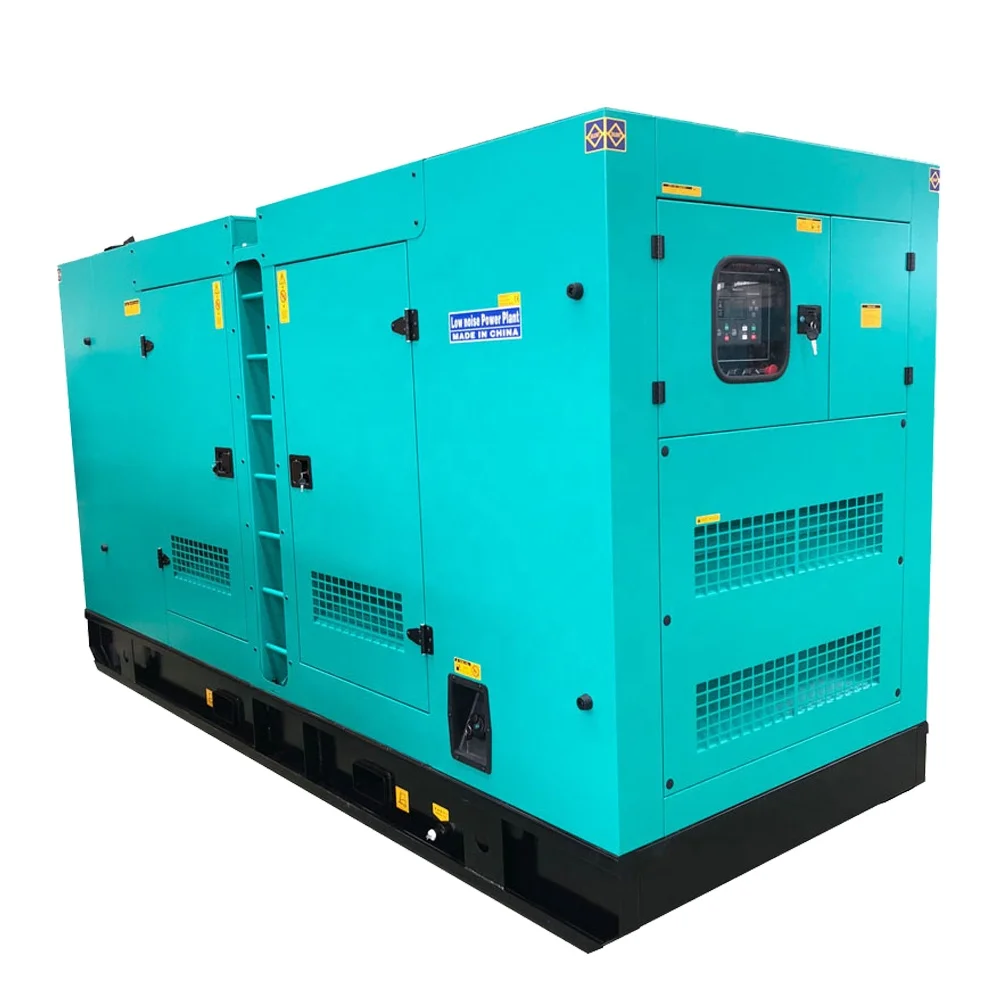 Silgle фазы 20kva 50kva 100kva бесшумный корпус дизель-генератор 20kw 50kw 100kw 3